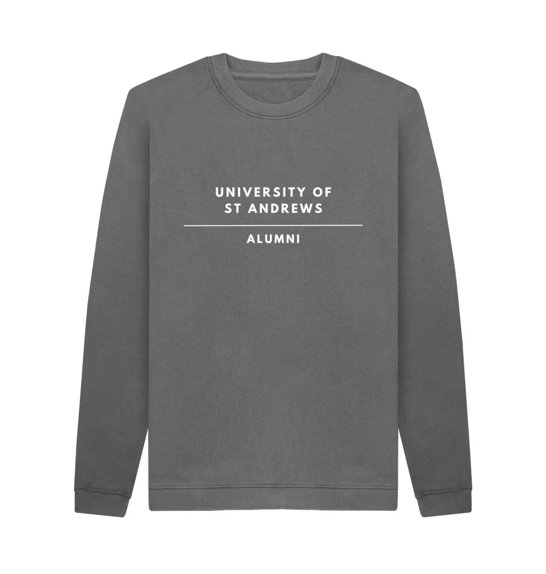 Slate Grey Mono Alumni Sweatshirt