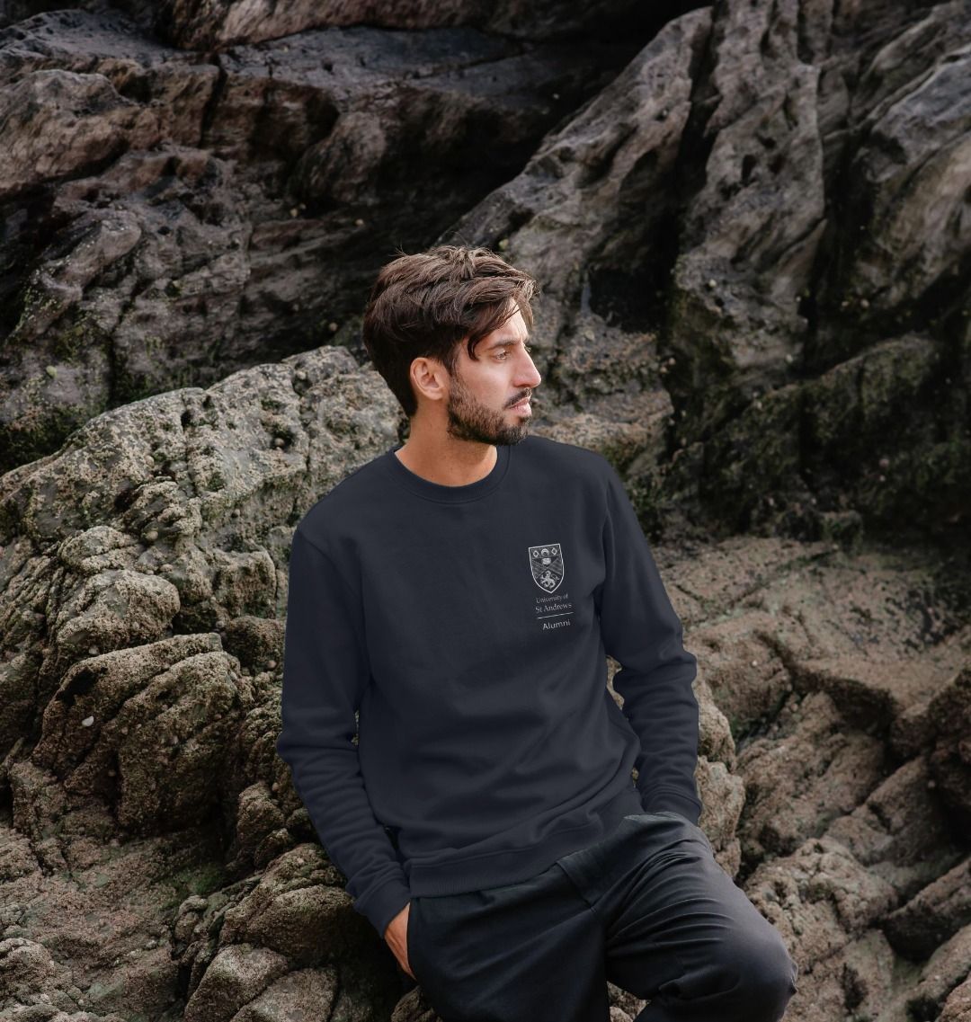 Black Classic Crest - Alumni Sweatshirt