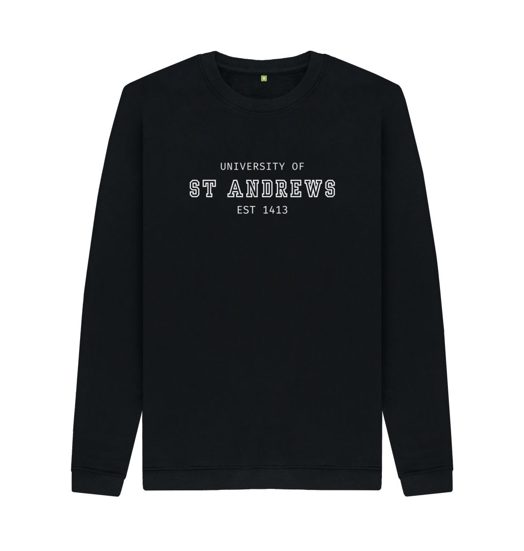 Black Old School Sweatshirt