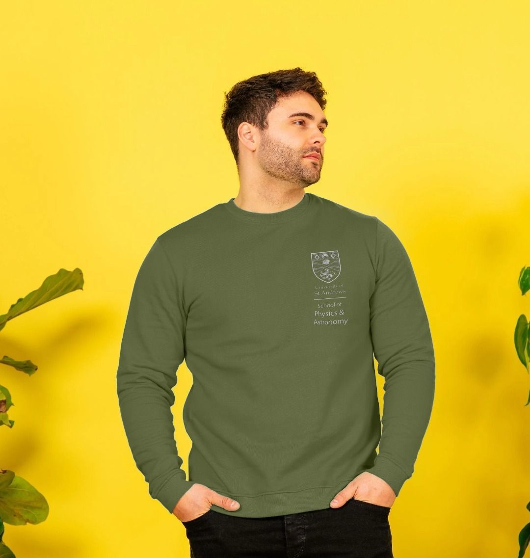 Khaki School of Physics & Astronomy Sweatshirt