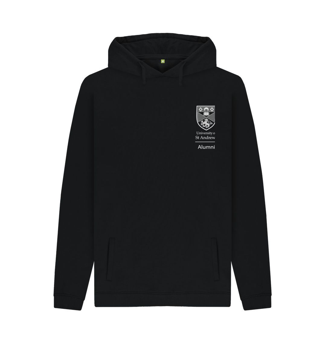 Black Classic Crest - Alumni Hoodie