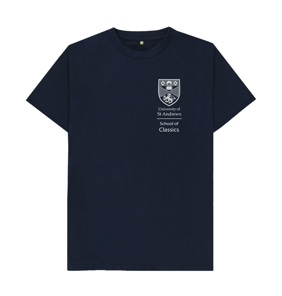 Navy Blue School of Classics Back Print T-Shirt