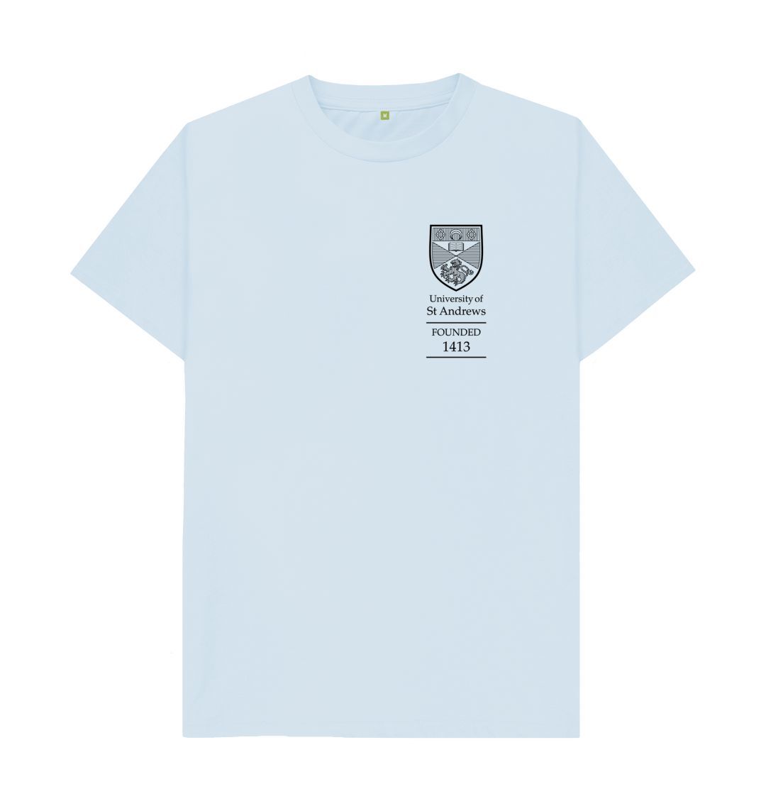 Sky Blue Classic Black Founded 1413 T-shirt