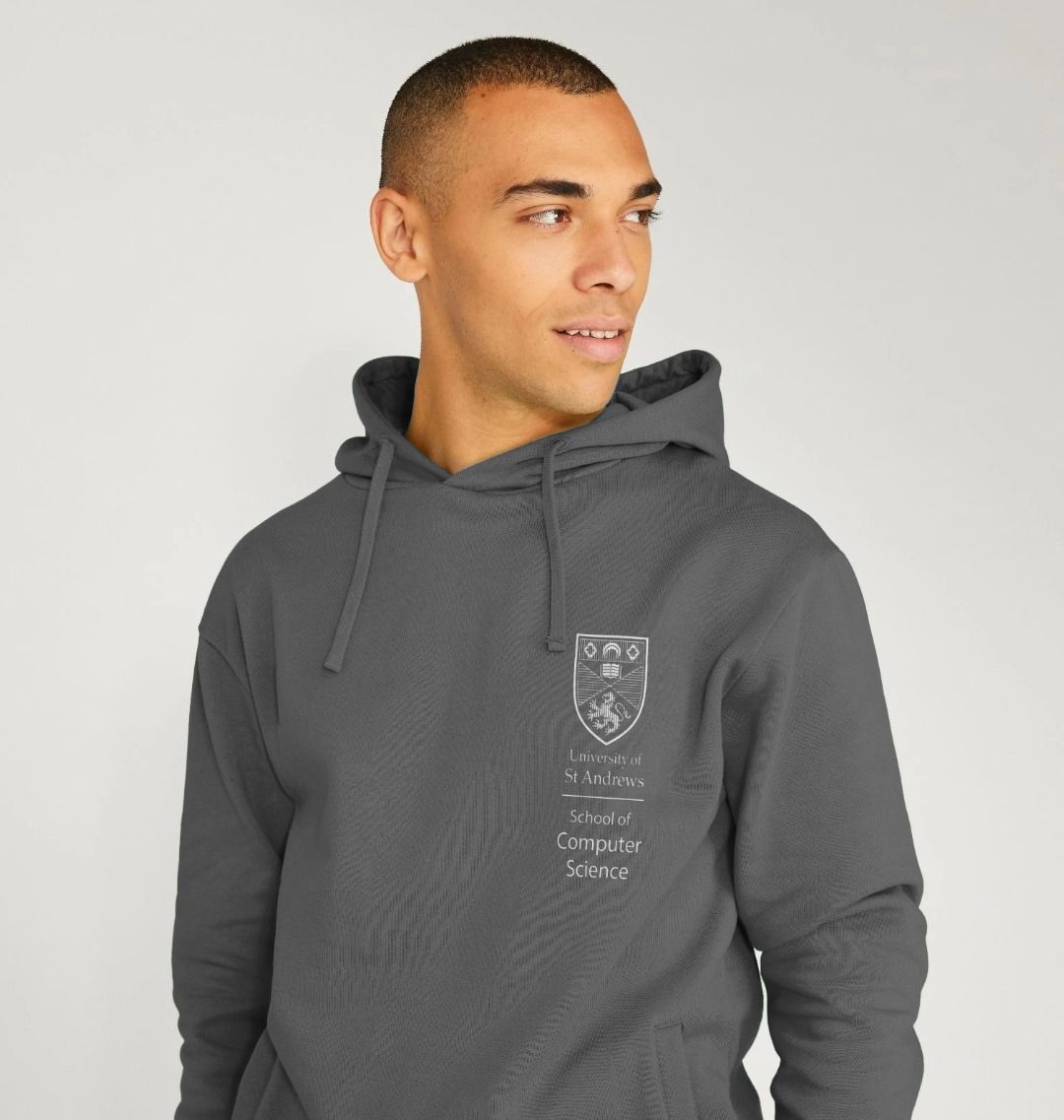 Slate Grey School of Computer Science Hoodie