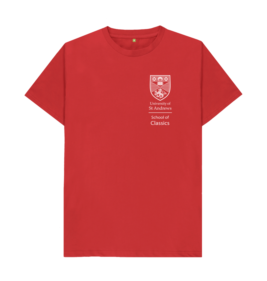 Red School of Classics Back Print T-Shirt