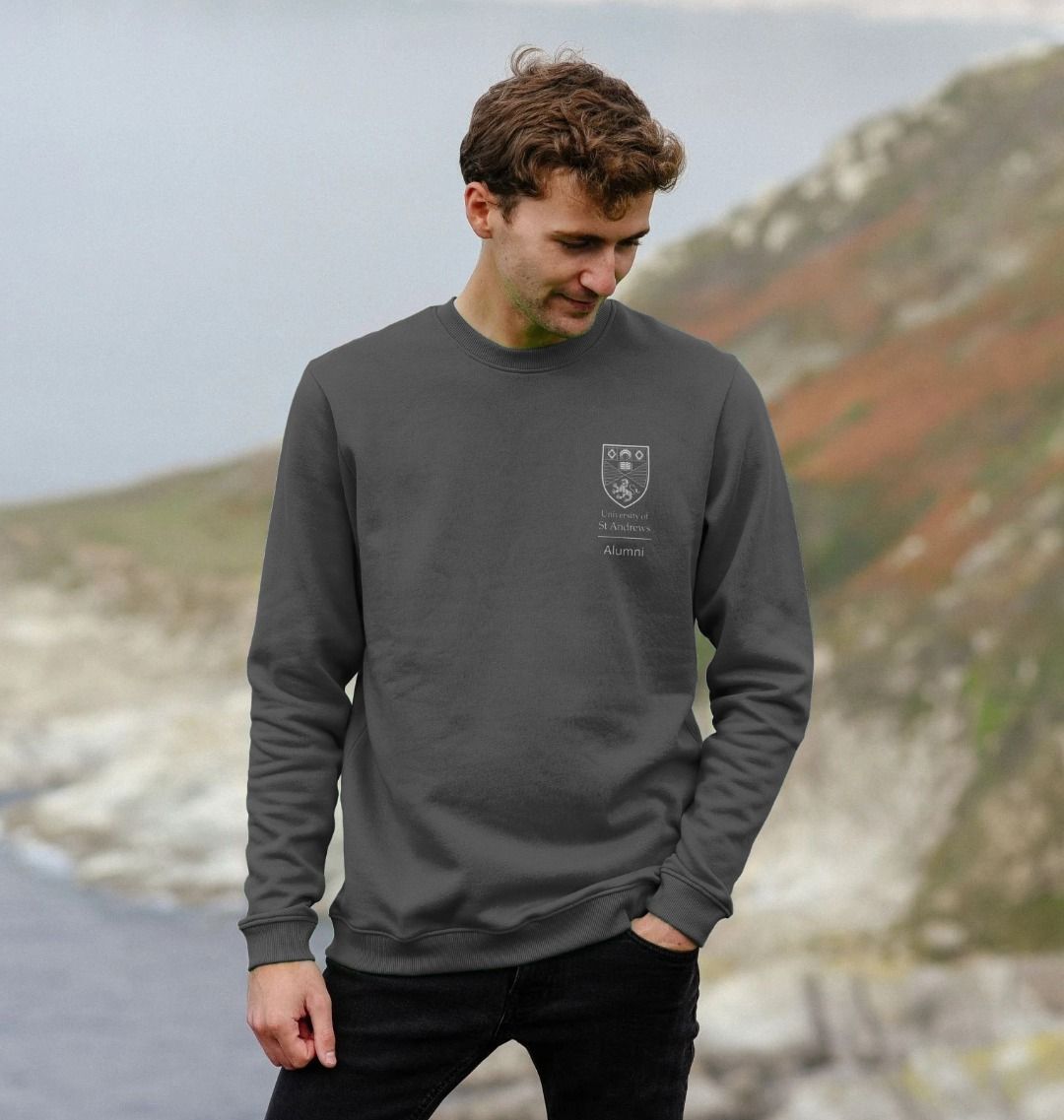 Slate Grey Classic Crest - Alumni Sweatshirt