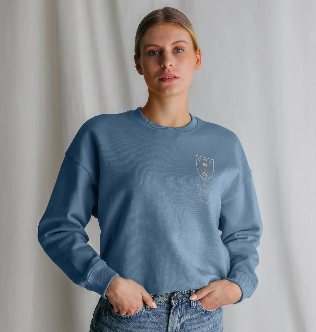 Solent School of Classics Back Print Oversized Ladies Sweater