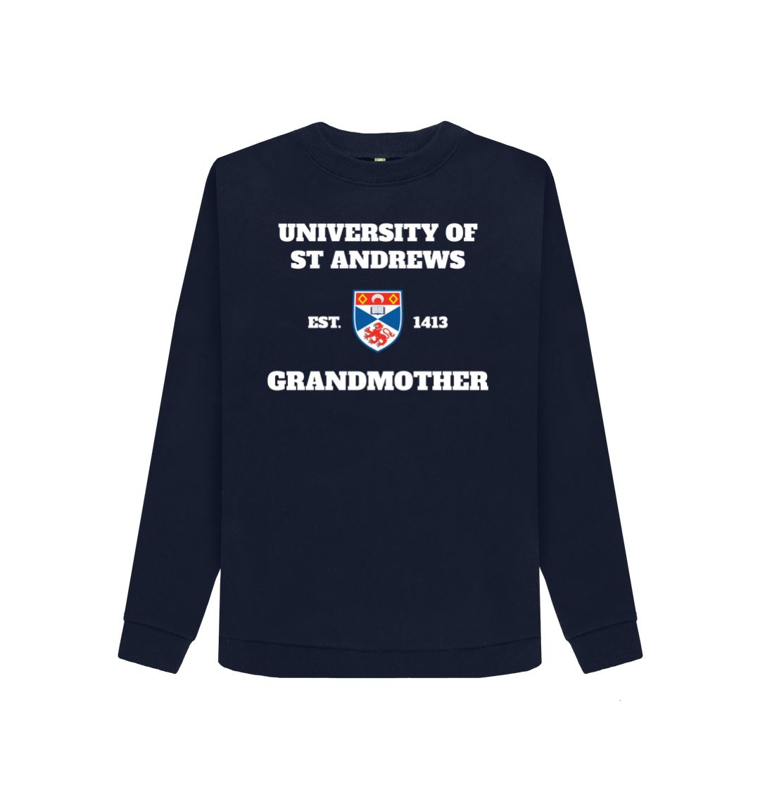 Navy Blue Grandmother Jumper