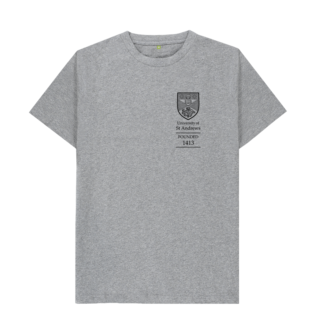 Athletic Grey Classic Black Founded 1413 T-shirt