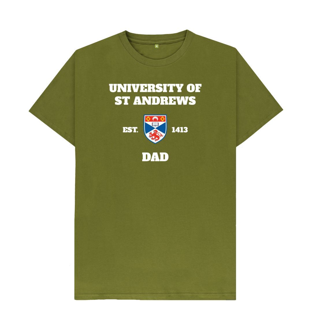 Moss Green Dad T-shirt