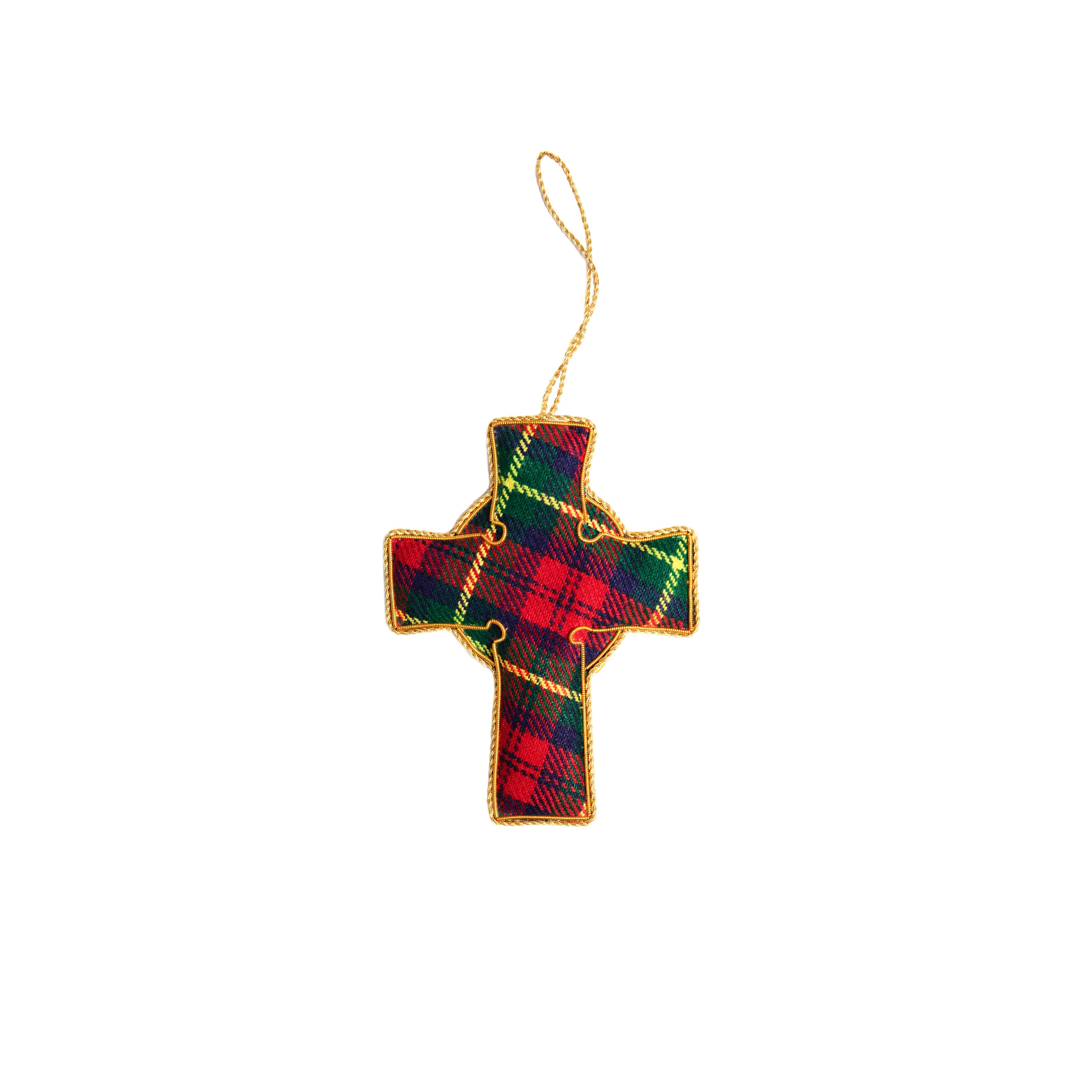 Tartan Celtic Cross