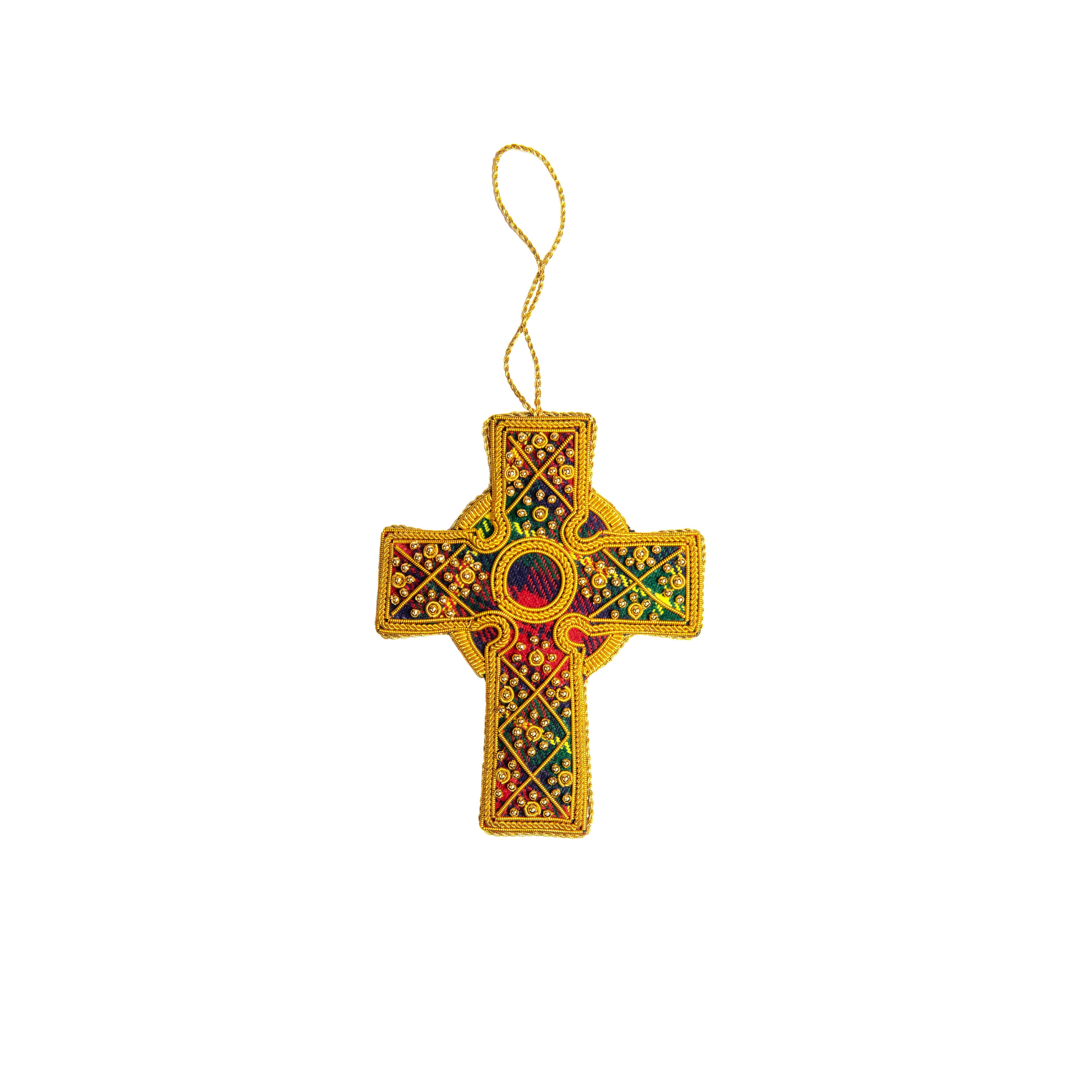 Tartan Celtic Cross