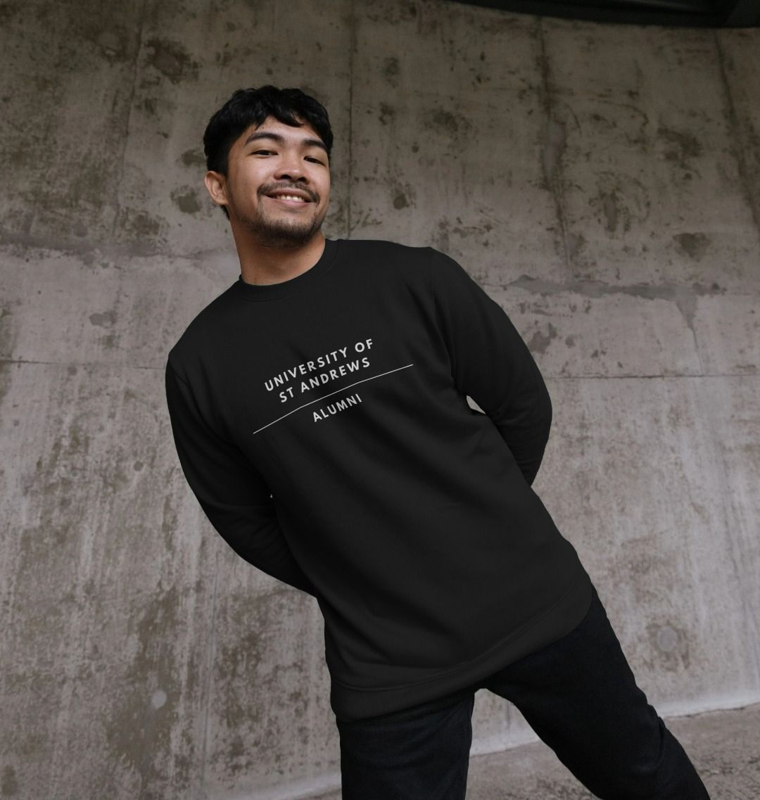 Black Mono Alumni Sweatshirt