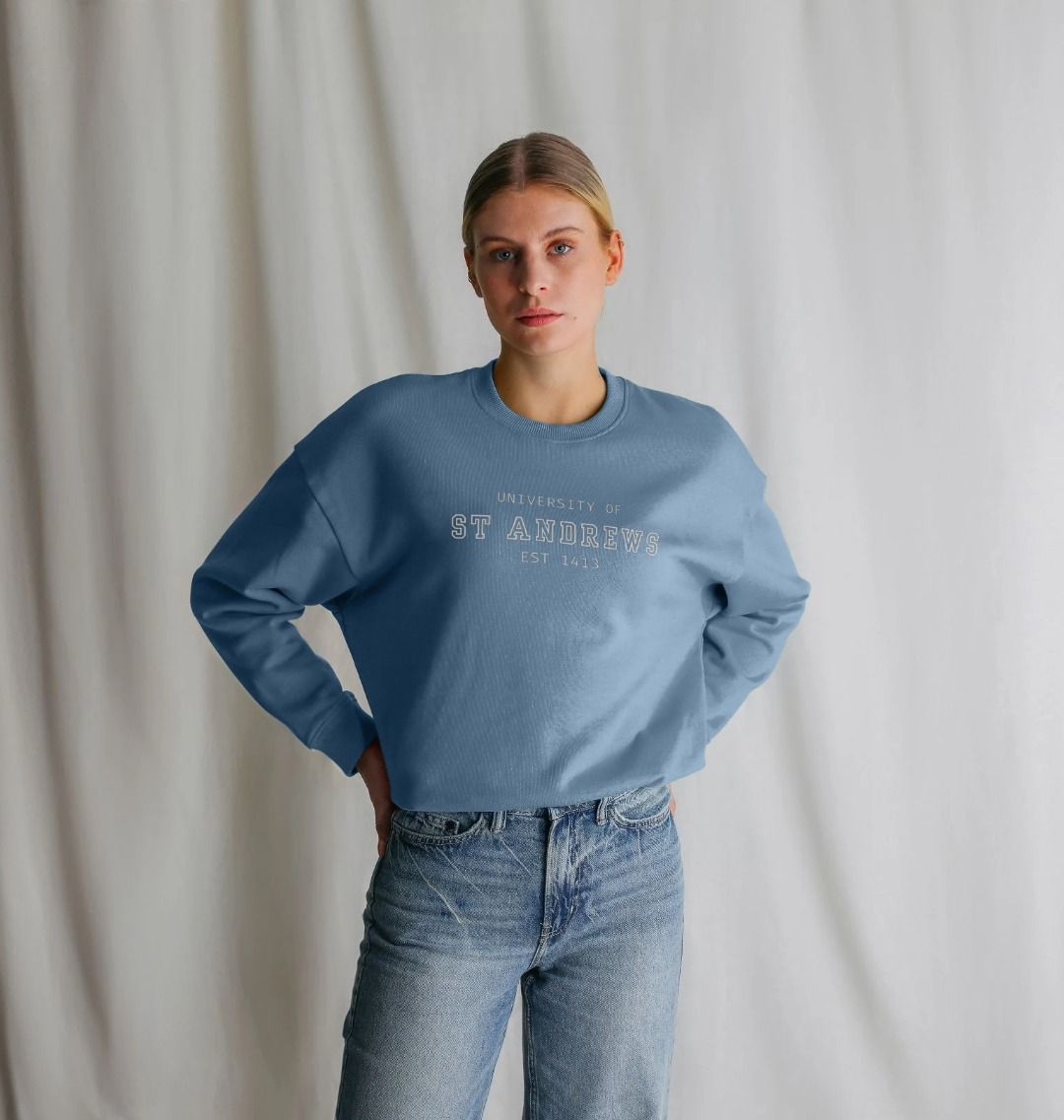 Solent Old School Oversized Ladies Sweater