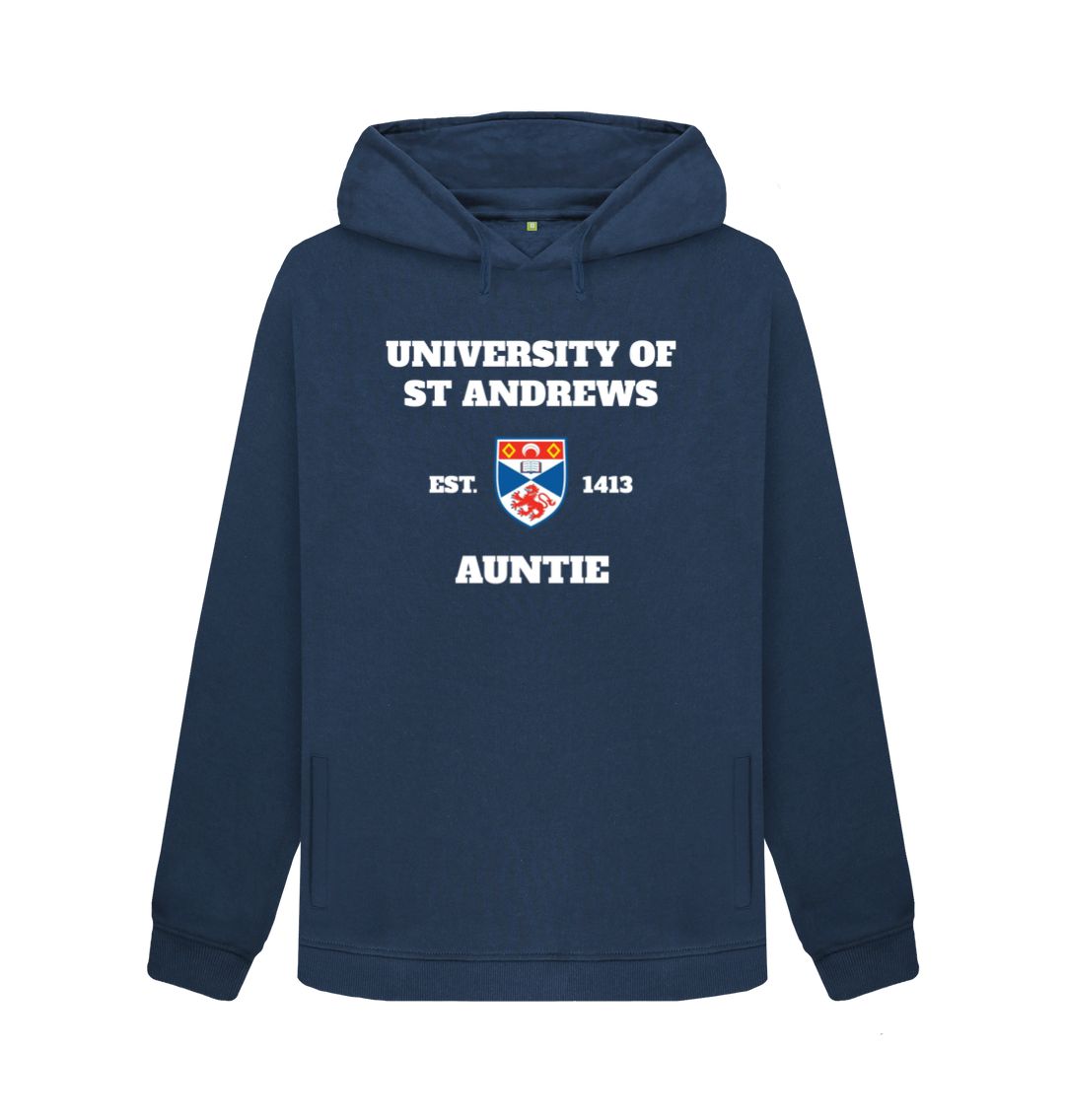 Navy Blue Auntie Hoodie