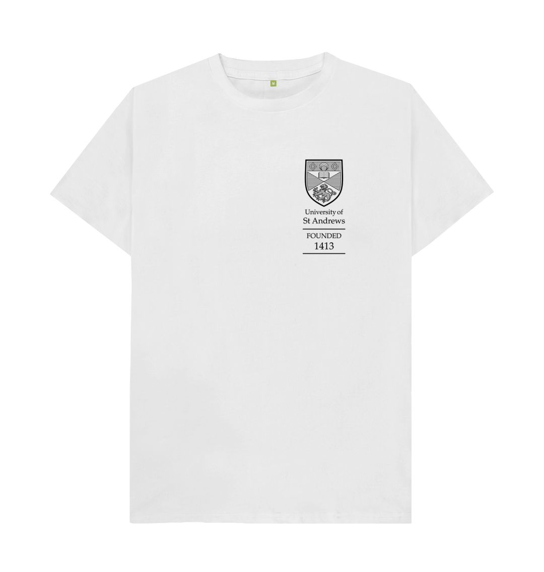 White Classic Black Founded 1413 T-shirt