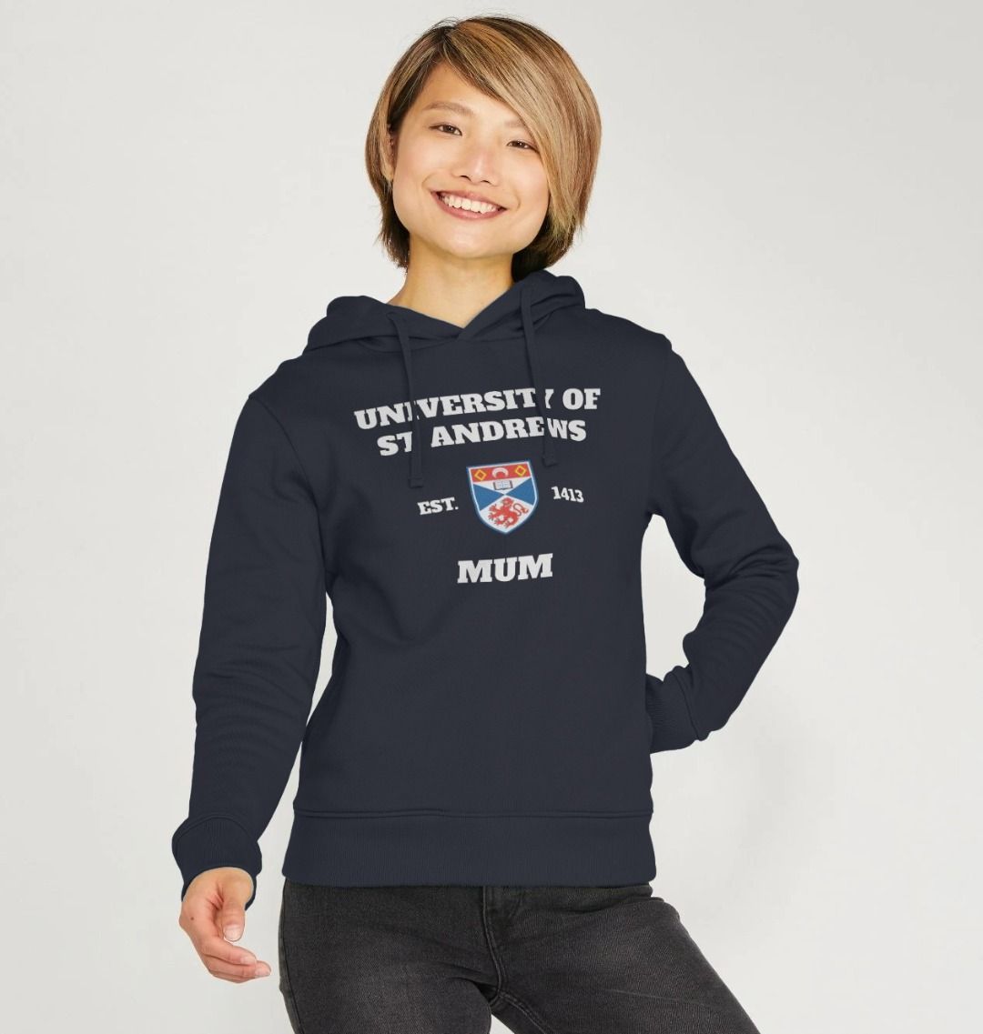 Navy Blue Mum Hoodie