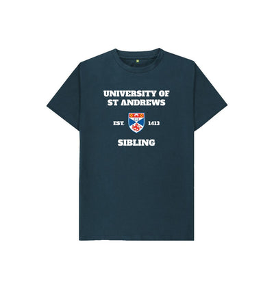 Denim Blue Sibling Kids' T-shirt