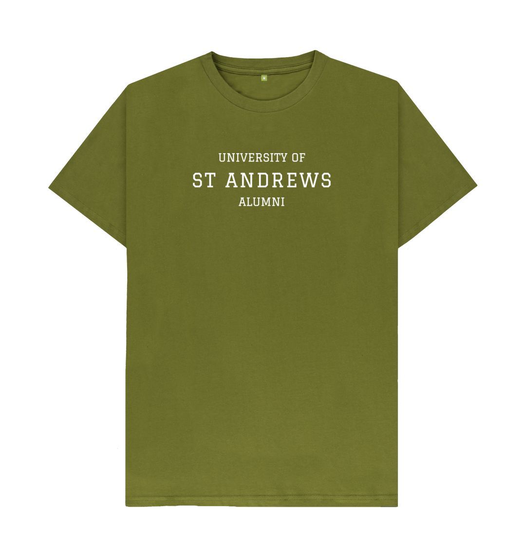 Moss Green Alumni Minimal T-shirt