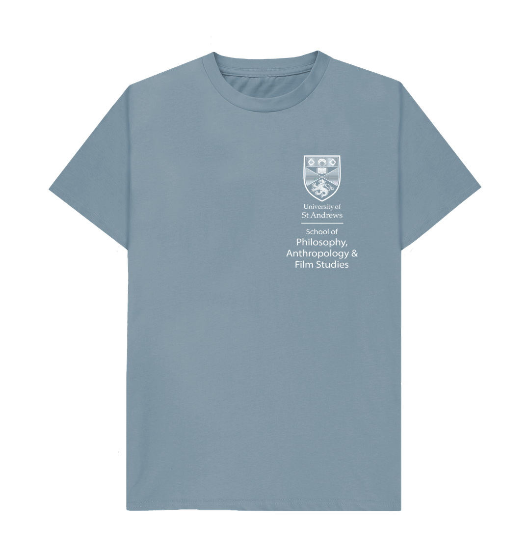 Stone Blue School of Philosophy, Anthropology & Film Studies T-Shirt