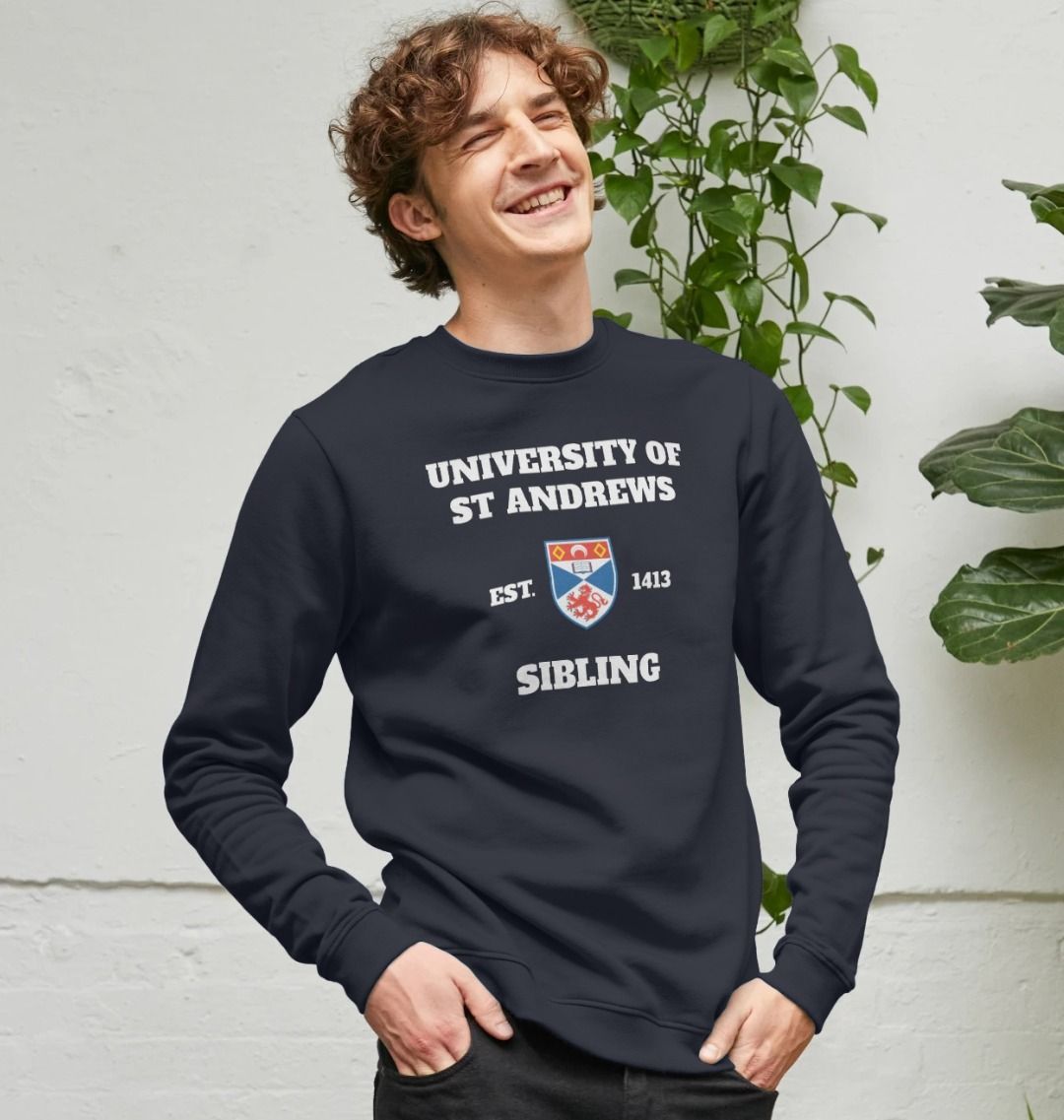 Navy Blue Sibling Sweatshirt