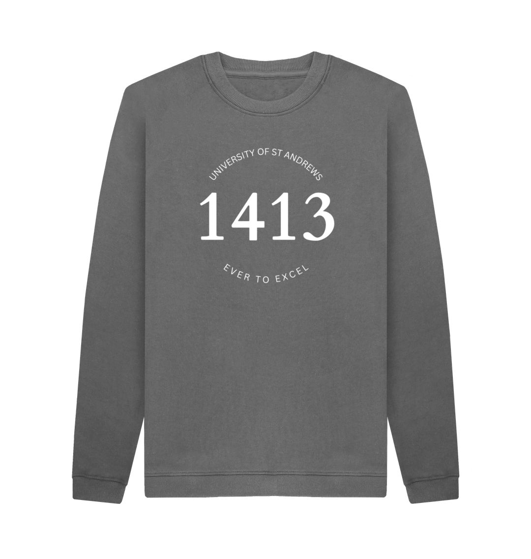 Slate Grey 1413 sweatshirt - extended colours