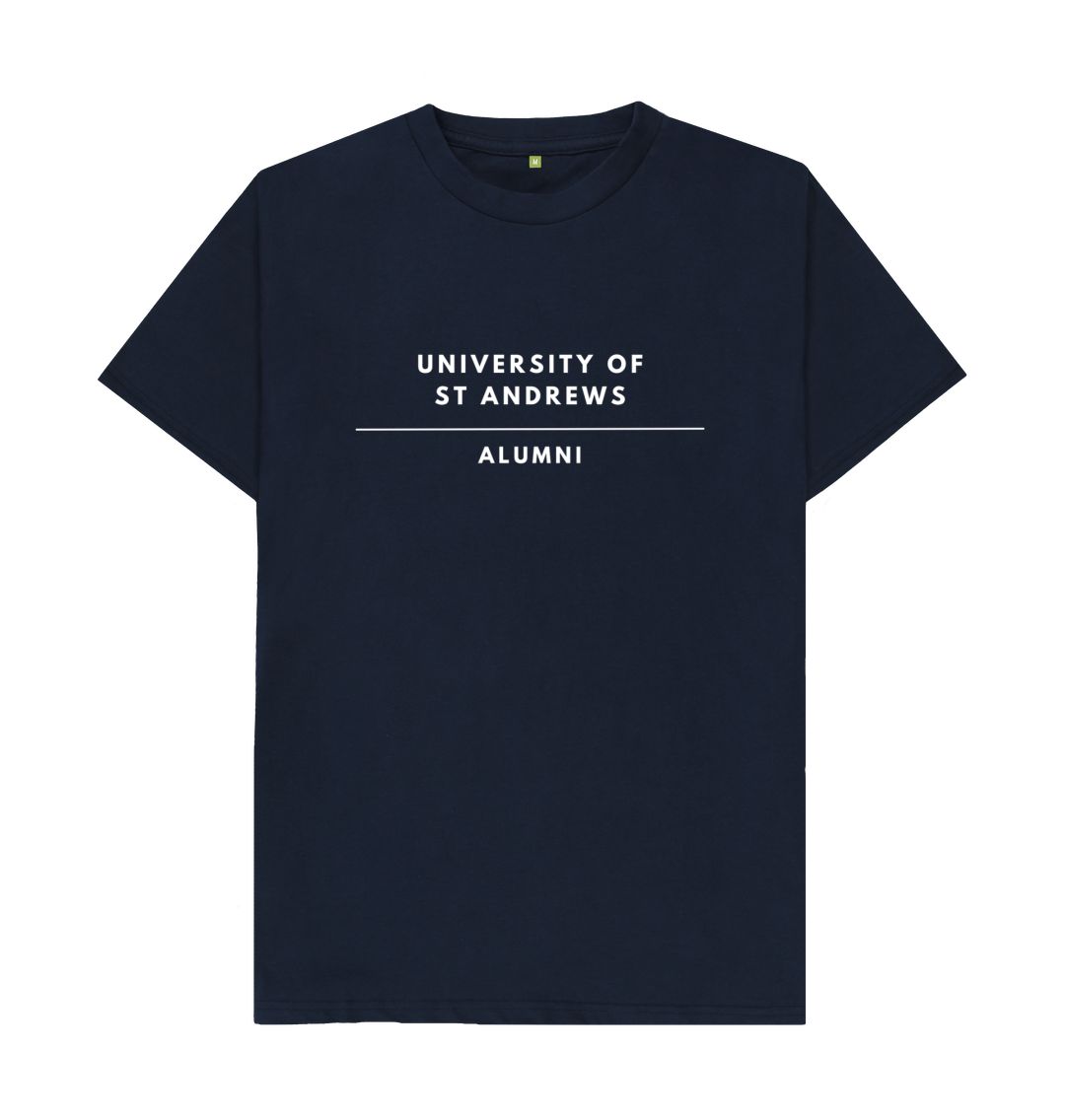 Navy Blue Mono Alumni T-Shirt