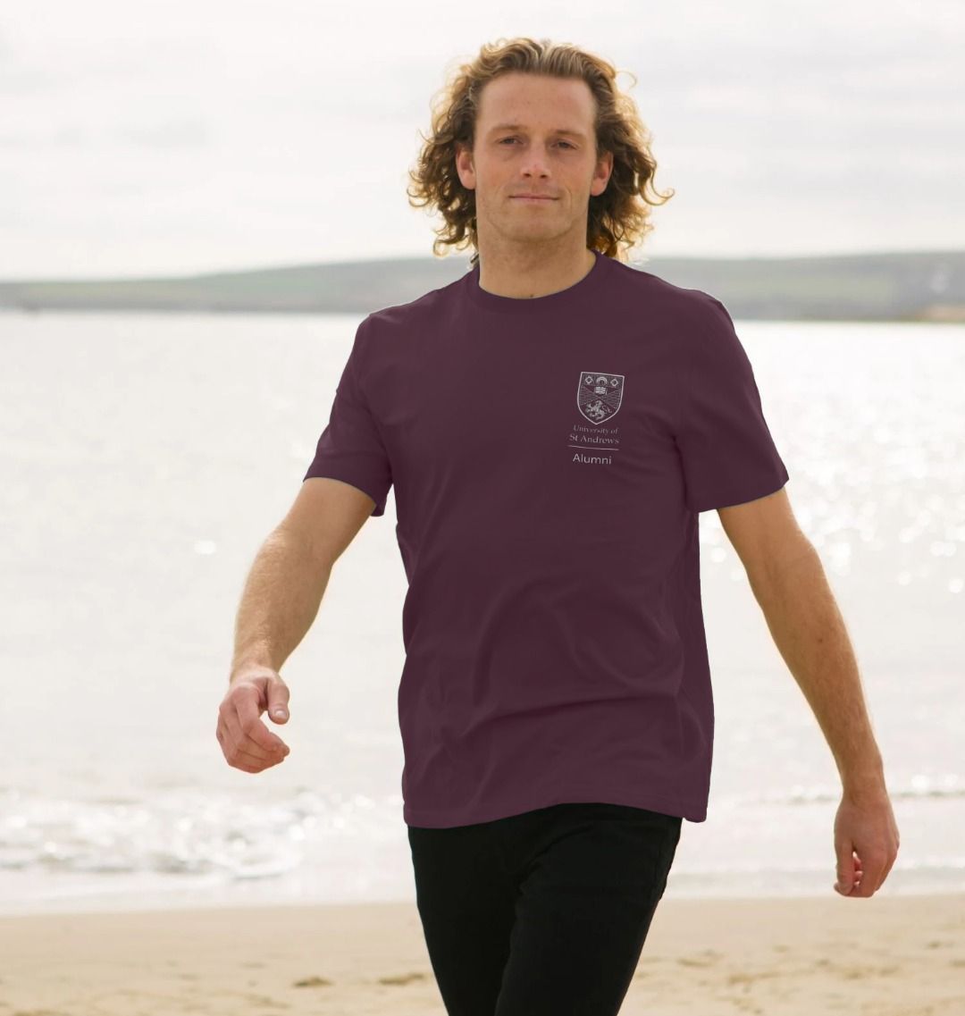 Purple Classic Crest - Alumni T-shirt