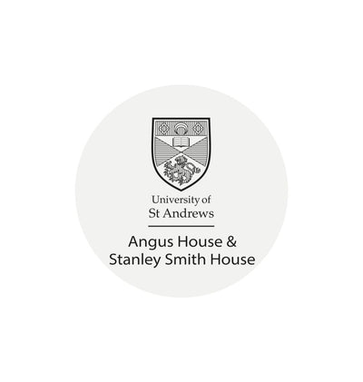 White Angus House & Stanley Smith House Sticker