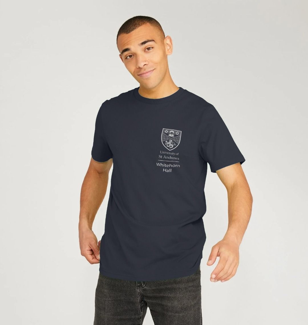 Navy Blue Whitehorn Hall T-Shirt