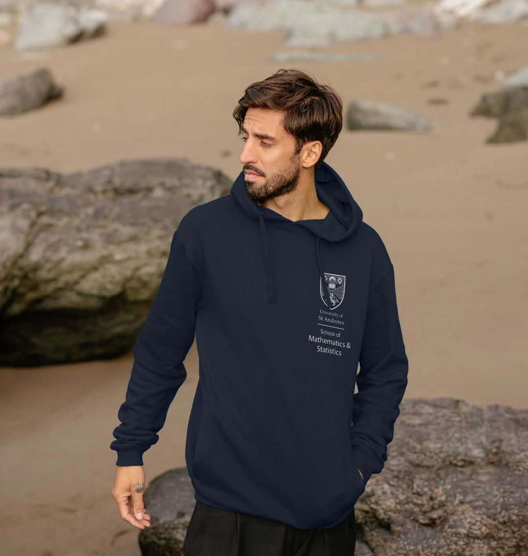 Navy School of Mathematics & Statistics Hoodie