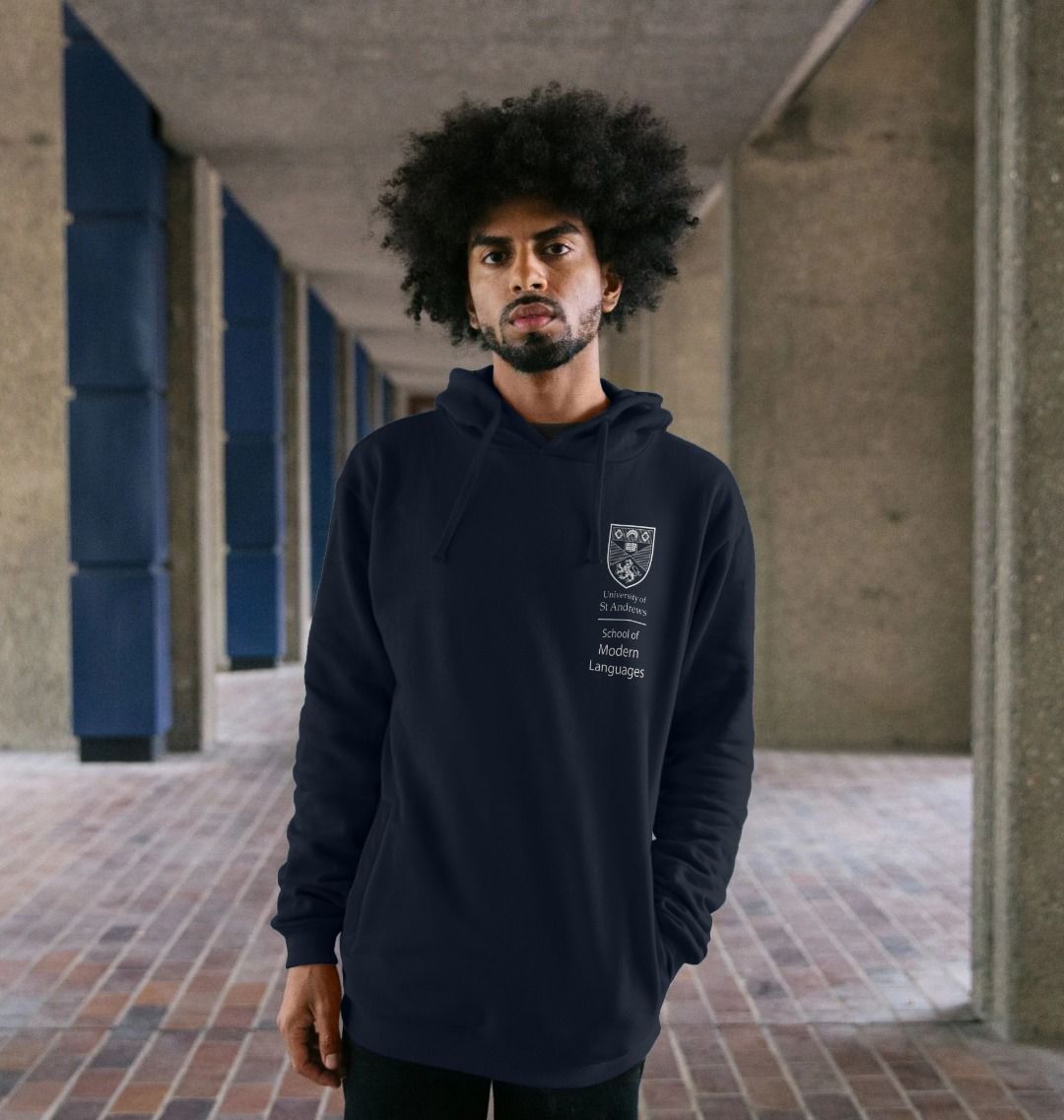 Navy School of Modern Languages Hoodie