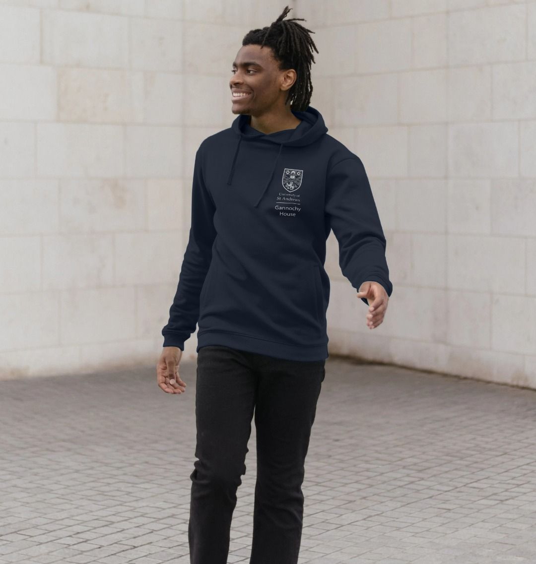 Navy Gannochy House Hoody