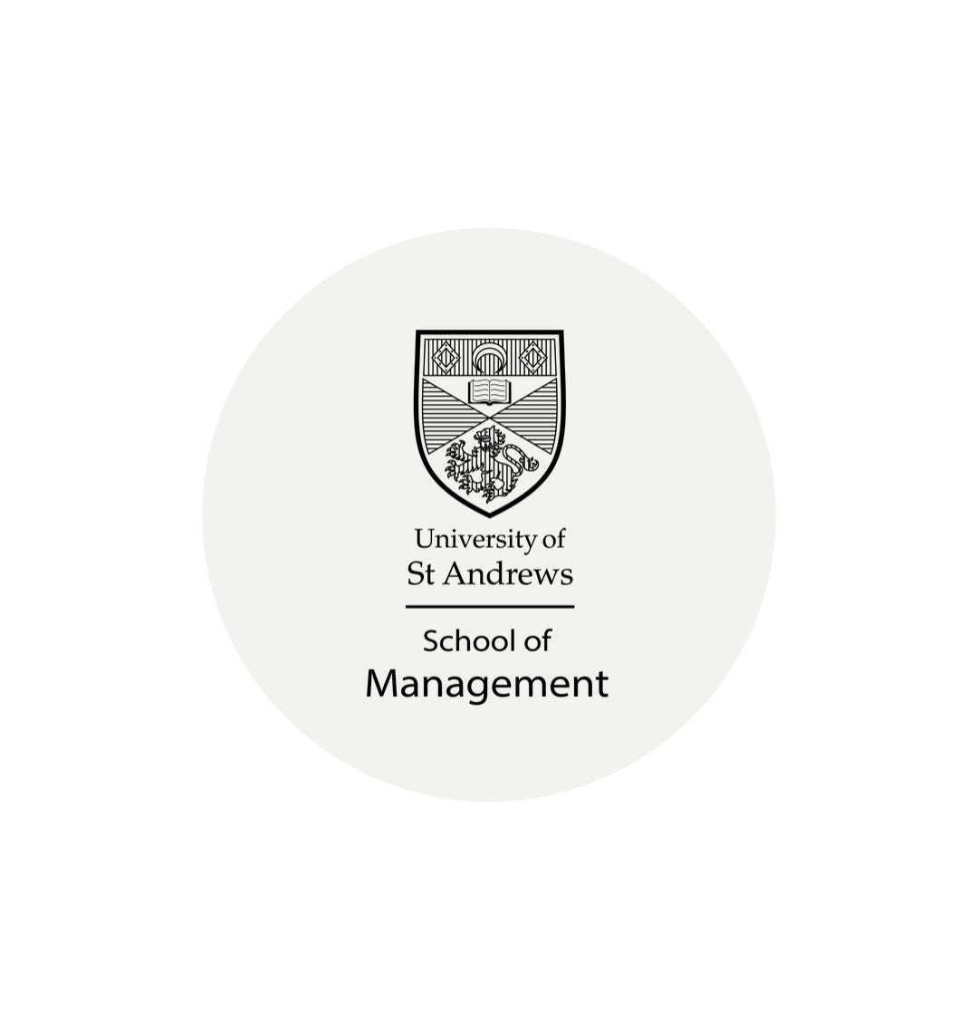 White School of Management sticker