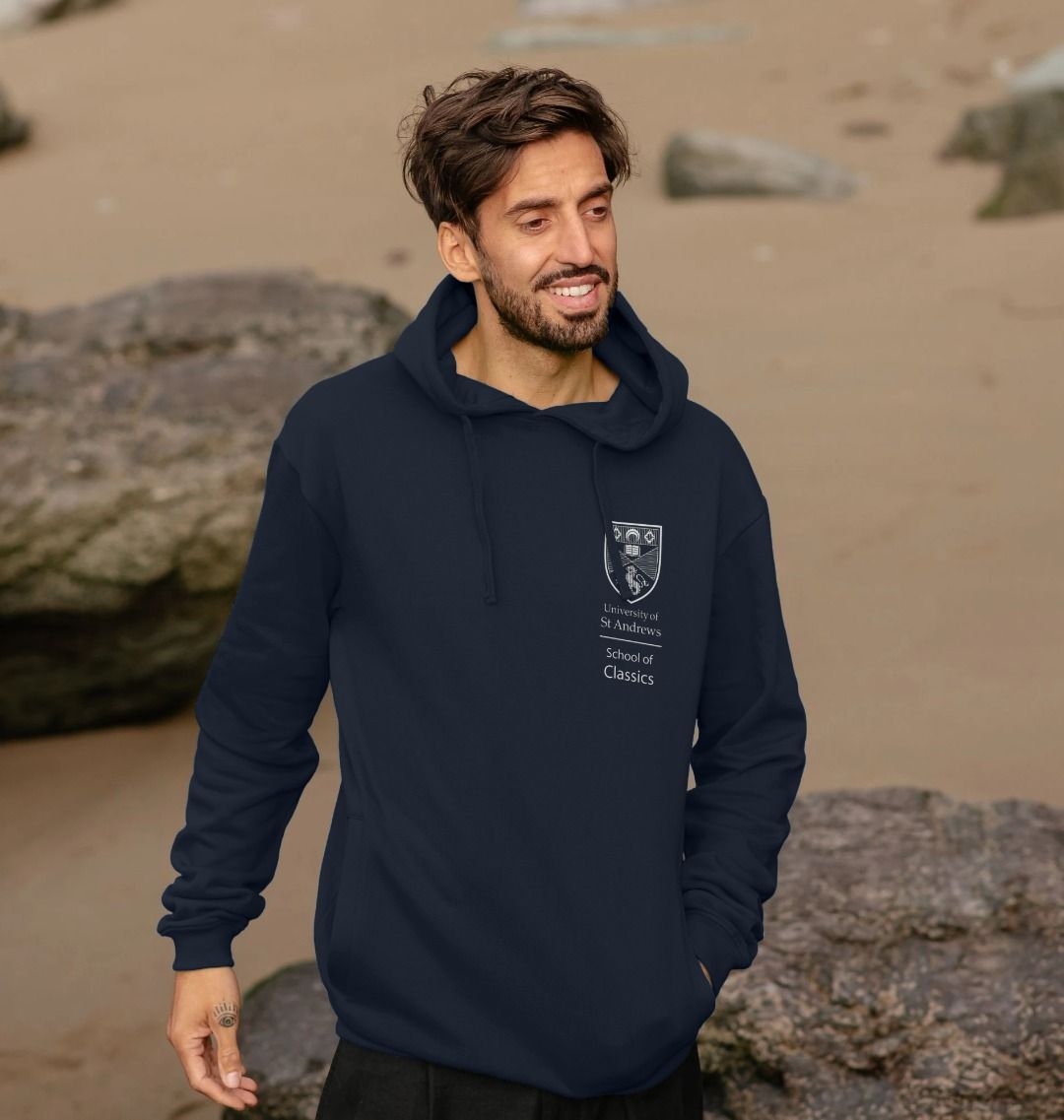 Navy School of Classics Hoodie