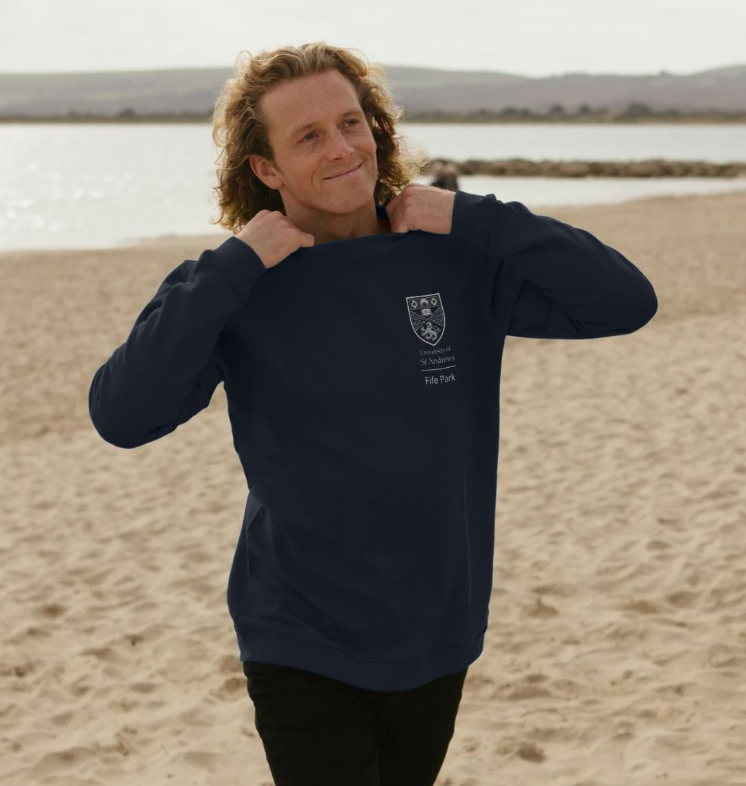 Navy Blue Fife Park Sweatshirt