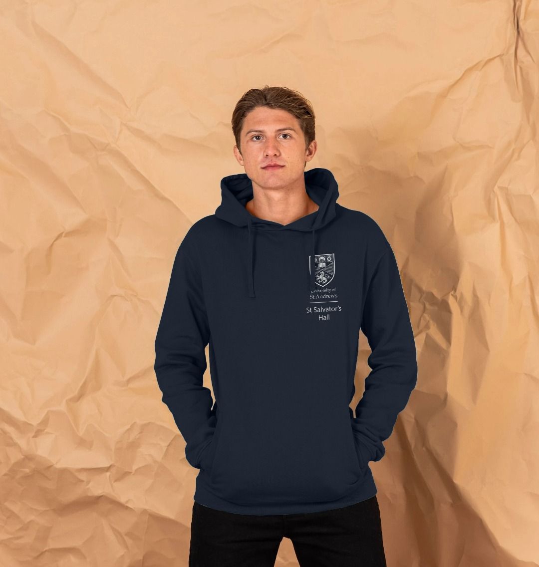 Navy St Salvator's Hall Hoody