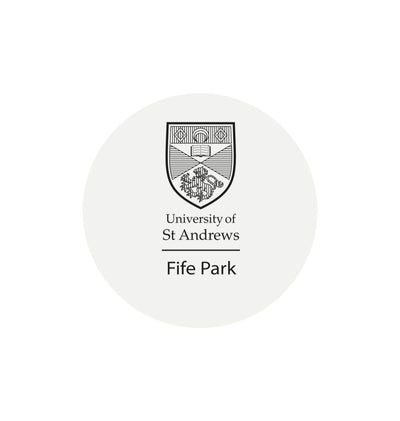 White Fife Park Sticker