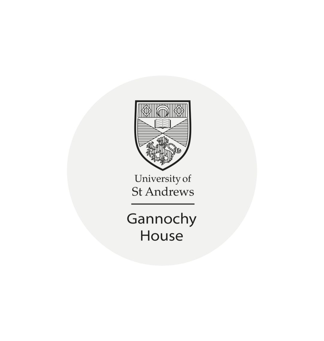 White Gannochy House Sticker