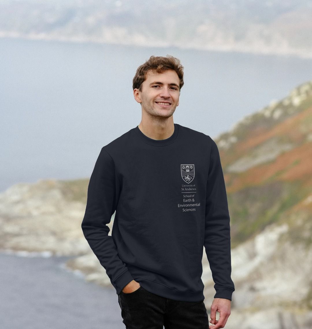 Navy Blue School of Earth & Environmental Sciences Sweatshirt