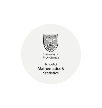 White School of Mathematics and Statistics sticker